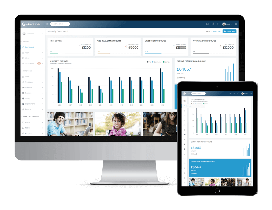 CRM Dashboard CRM Dashboard